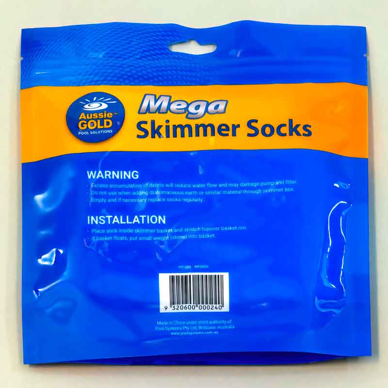 Mega Skimmer Socks 5pk International Pool Products